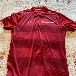 Men's University of Alabama dryfit golf shirt